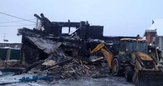 Демонтаж сгоревших зданий в Гусь-Хрустальном | Сварной-Гсь - снос после пожара от 1032 рублей